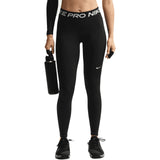 Nike Pro Womens Mid-Rise Full-Length Leggings