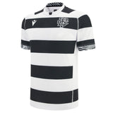 Macron Barbarians Rugby 2025/26 Kids Home Replica Short-Sleeve Shirt