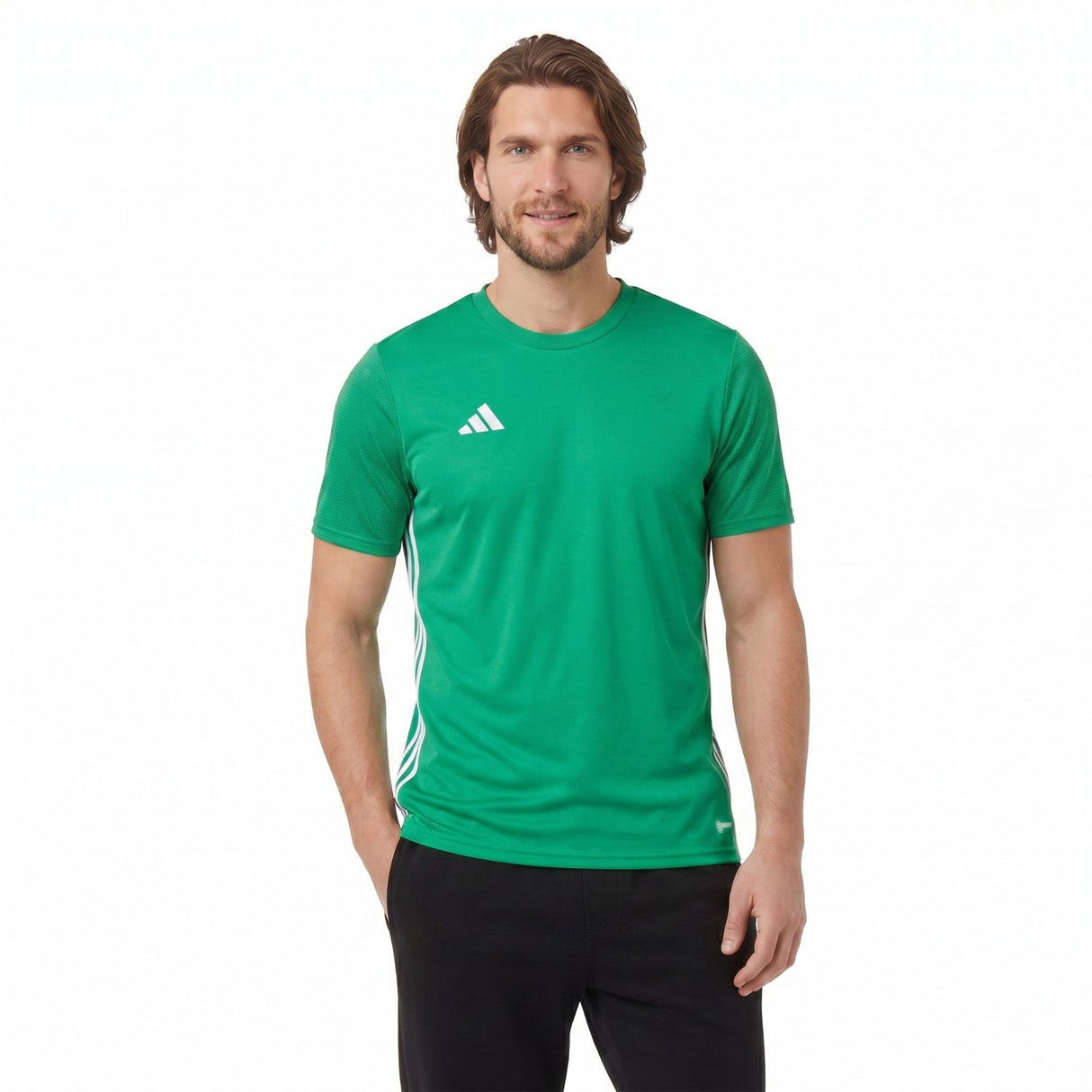 adidas Tabela 23 Crewneck Short Sleeve Mens Football Jersey