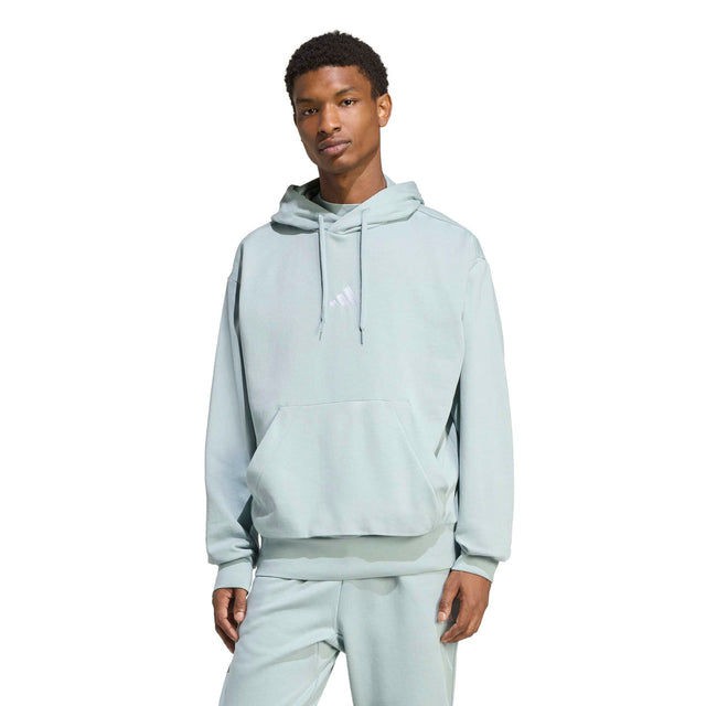 adidas Essentials Feelcozy Mens Regular-Fit Fleece Hoodie