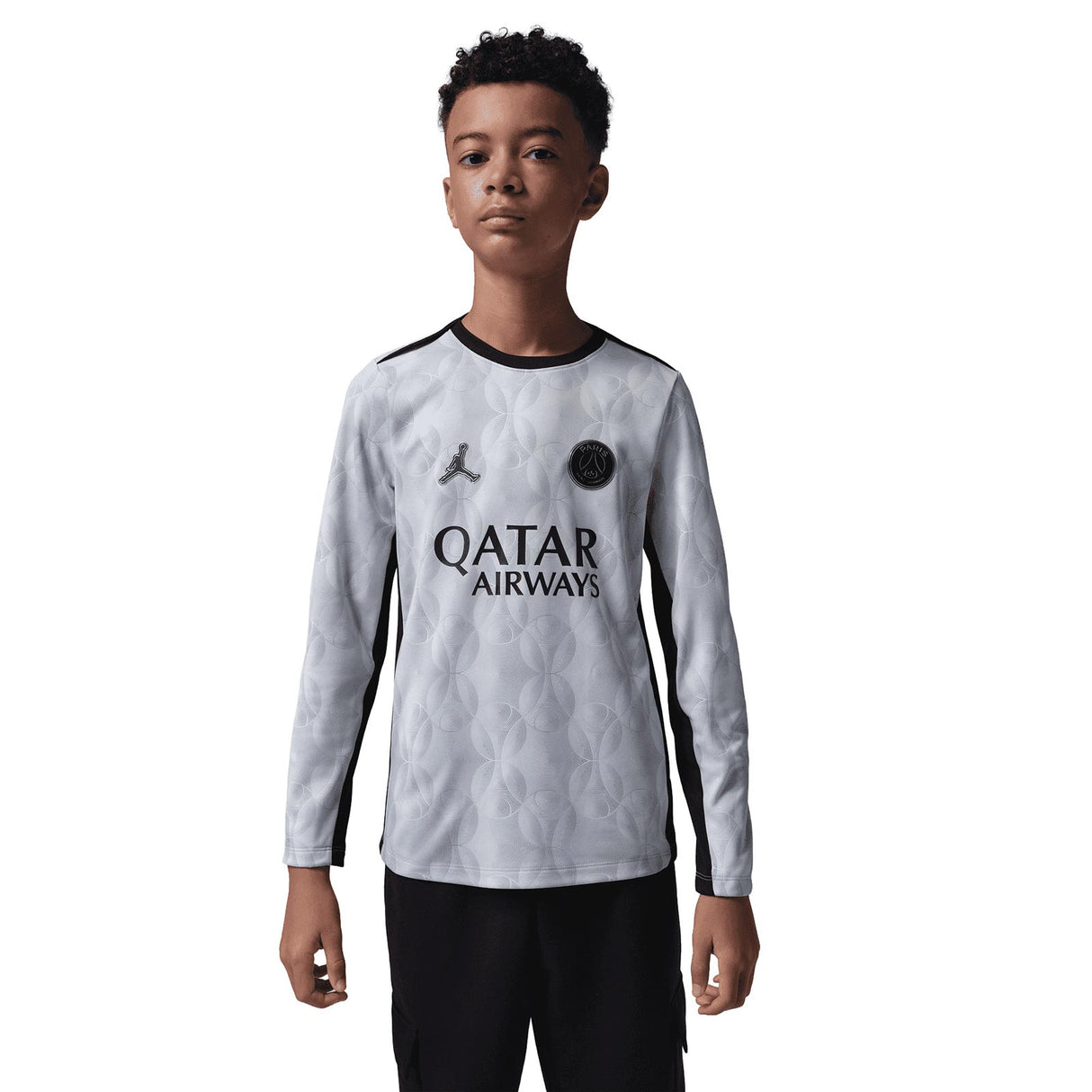 Nike PSG 25 Kids Spl Ed PM LS Top Grey