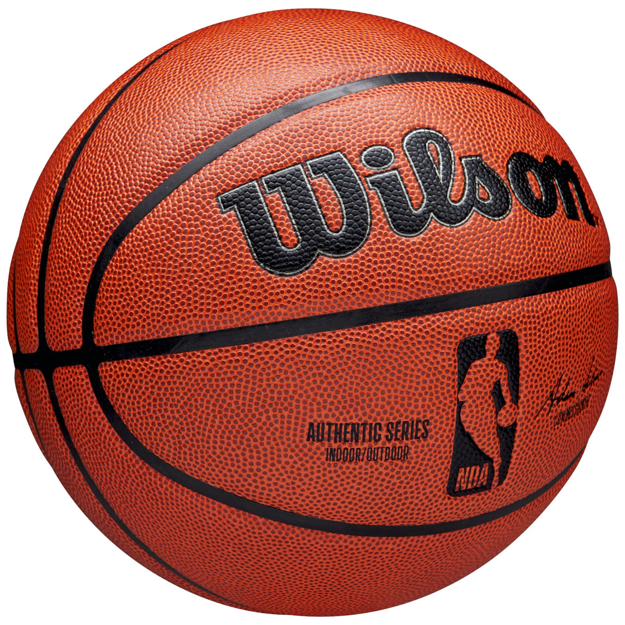 Wilson NBA Authentic Series Indoor Outdoor Basketball - Size 7