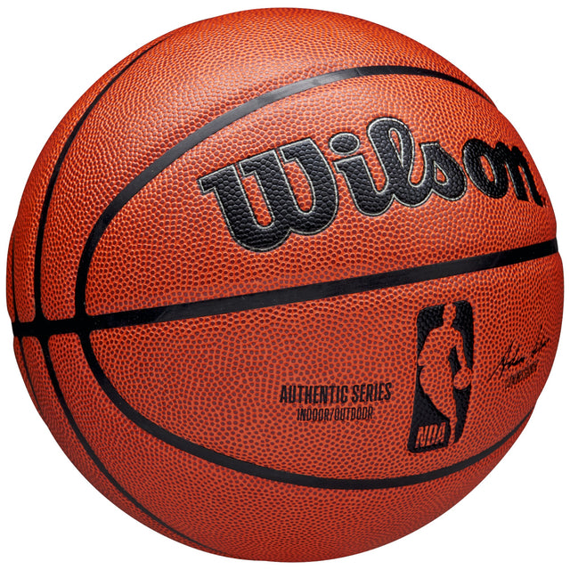 Wilson NBA Authentic Series Indoor Outdoor Basketball - Size 7