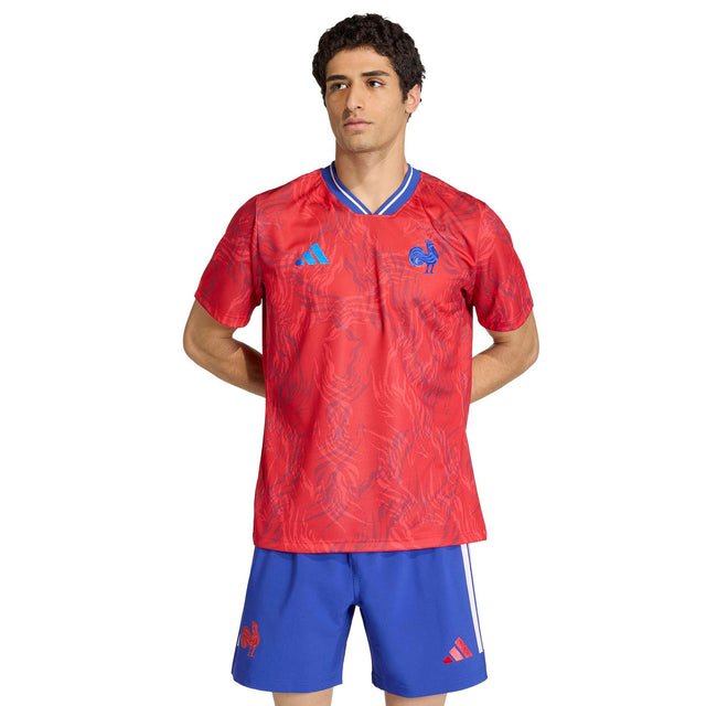 adidas France Rugby 2025/26 Pre Match Jersey
