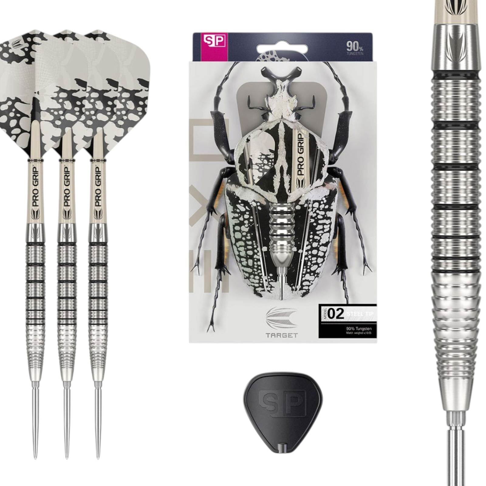 Target Darts Chris Dobey 'Hollywood Action' 90% Tungsten 24G Dart Set
