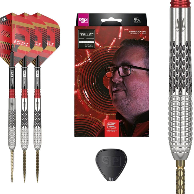 Target Darts Stephen Bunting 'The Bullet' G5 95% Tungsten 23g Dart Set
