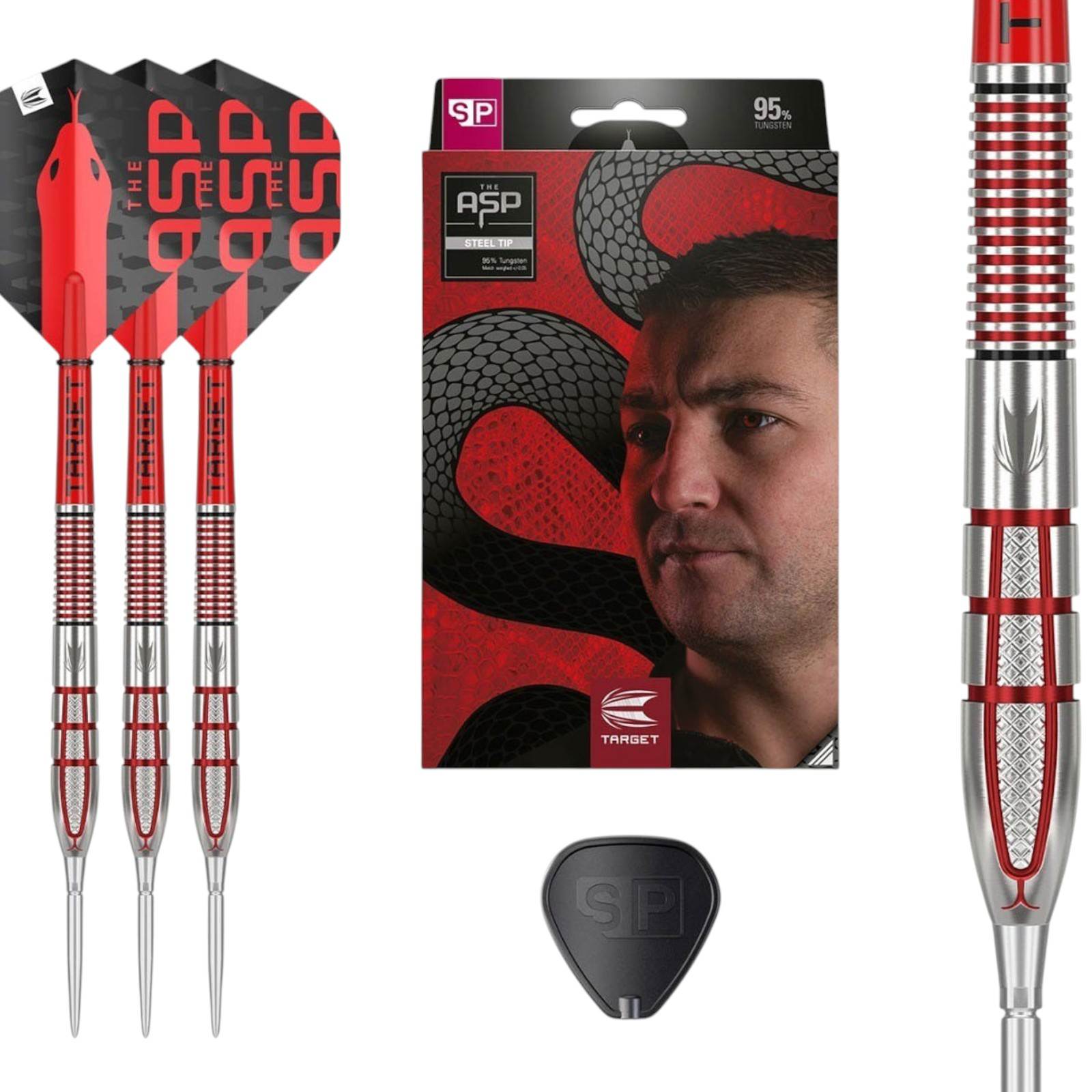Target Darts Luke Littler 'The Nuke' Generation 1 90% Tungsten 23g Dar