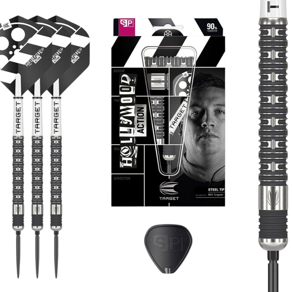 Target Chris Dobey 'Hollywood Action' 90% Tungsten 24G Dart Set