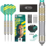 Target Darts Rob Cross 'Voltage' Brass 22G Steel Tip Dart Set