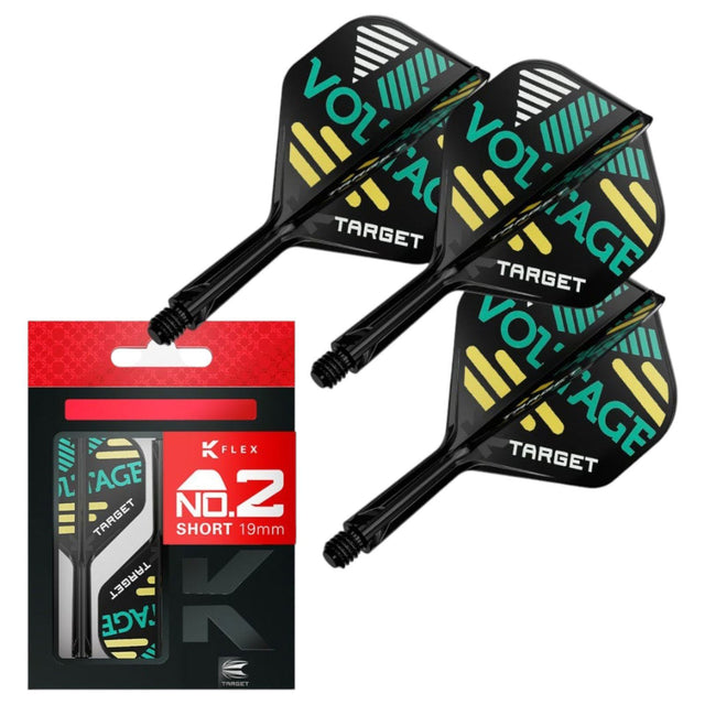 Target Darts Rob Cross 'The Voltage' K-Flex No.2 Flights