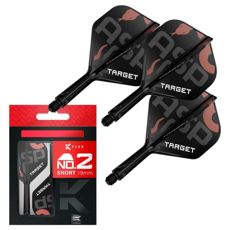 Target Darts Nathan Aspinall 'The Asp' K-Flex No.2 Flights
