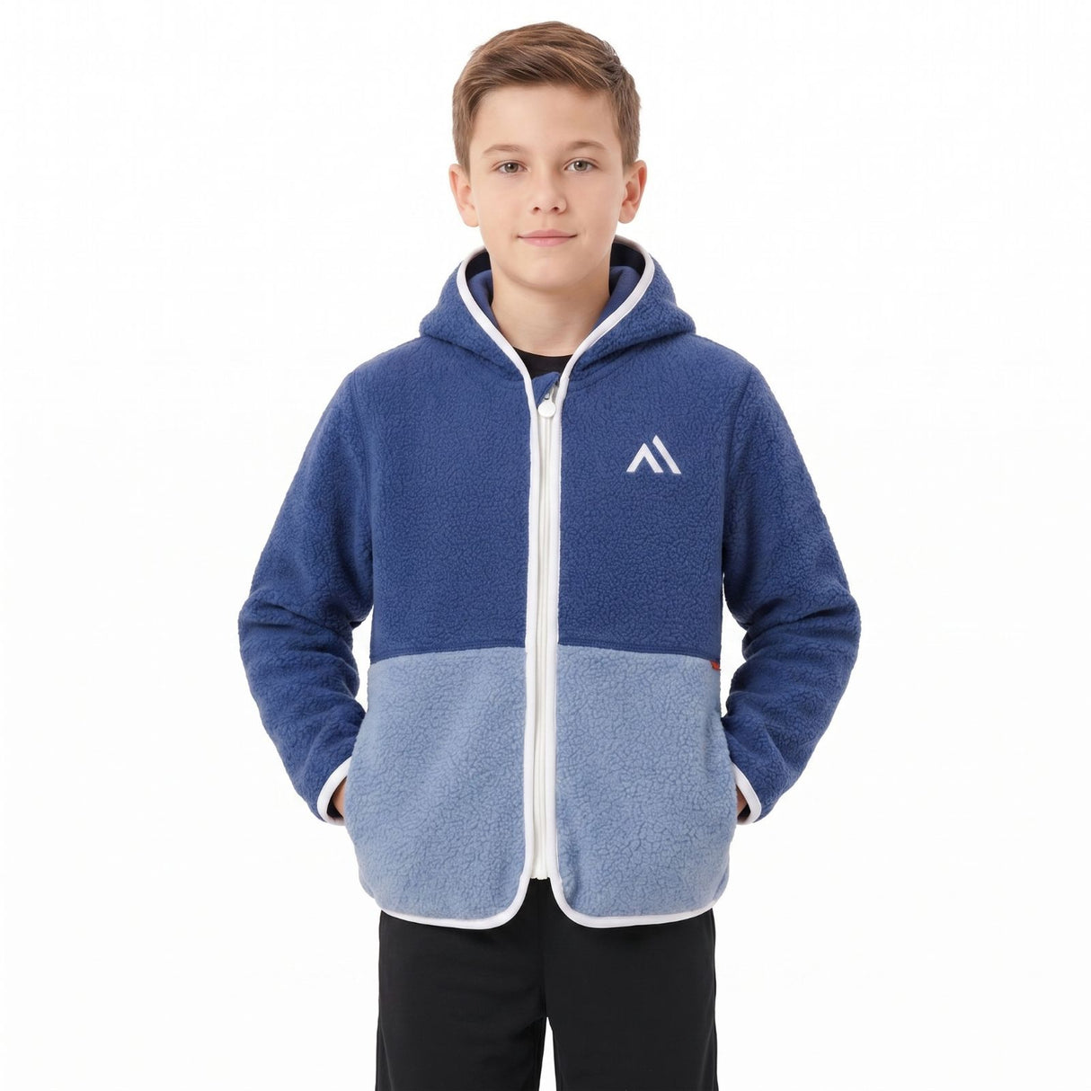 Portwest Boys NEO FZ Fleece Blue
