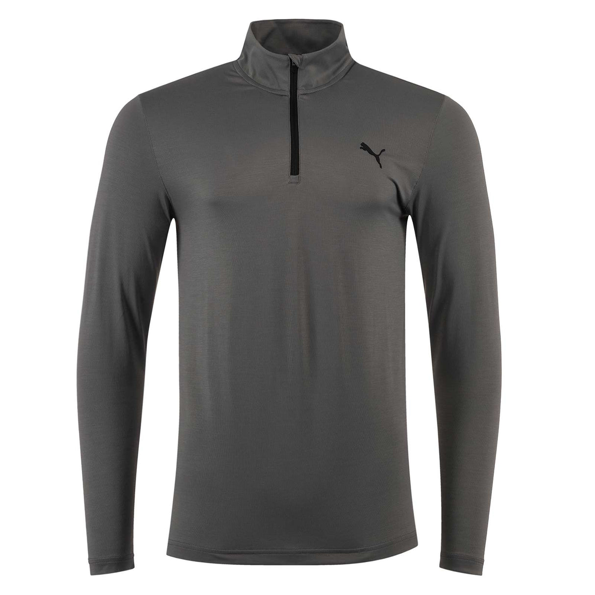 Puma Icon 2.0 Half-Zip Long Sleeve Mens Logo Golf Top