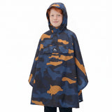 McKinley Lambaol III Half-Zip Kids Loose-Fit Rain Poncho