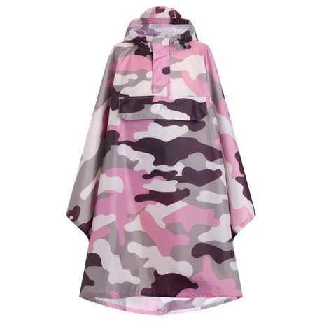 McKinley Lambaol III Half-Zip Kids Loose-Fit Rain Poncho