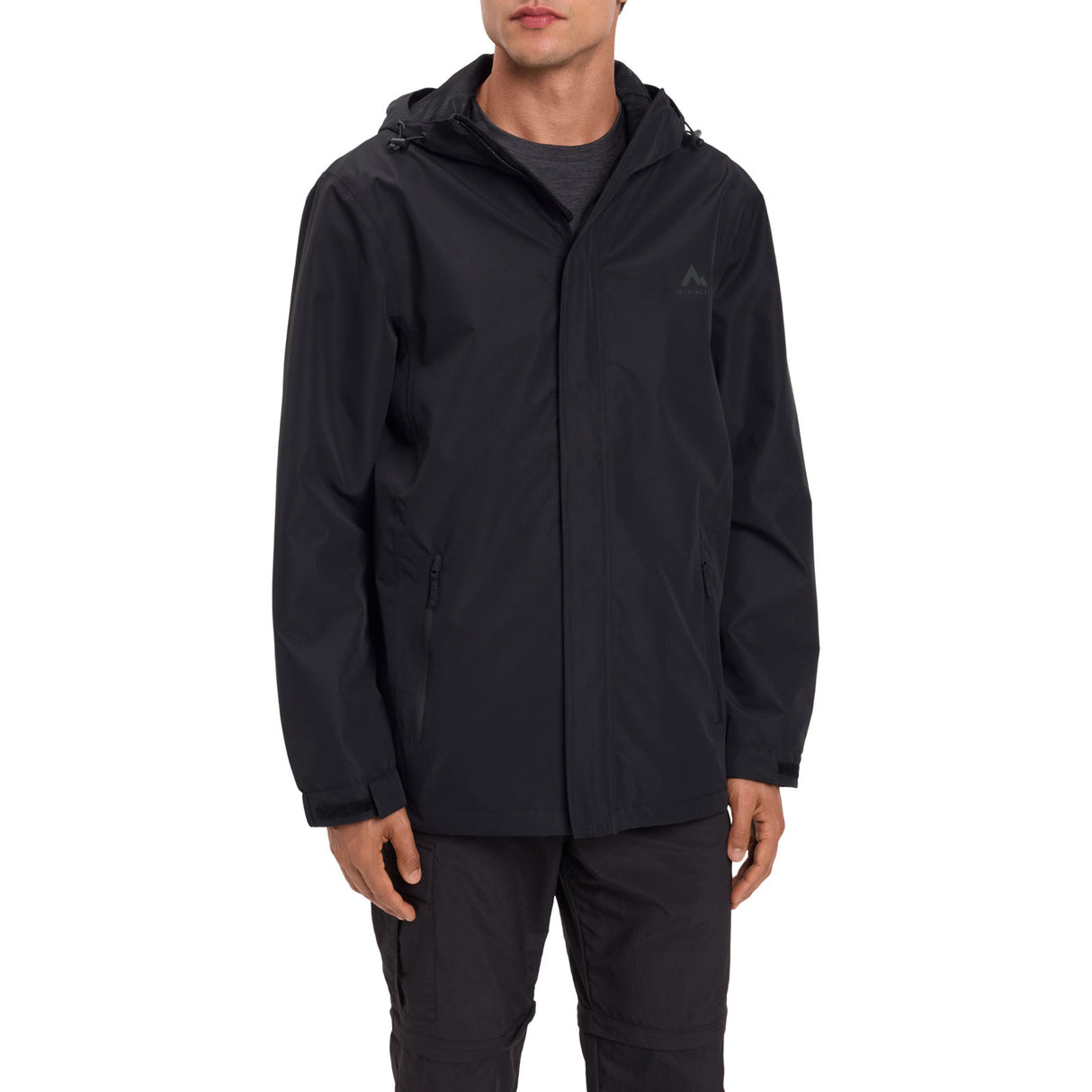 McKinley Isar Lightweight Mens Waterproof Rain Jacket