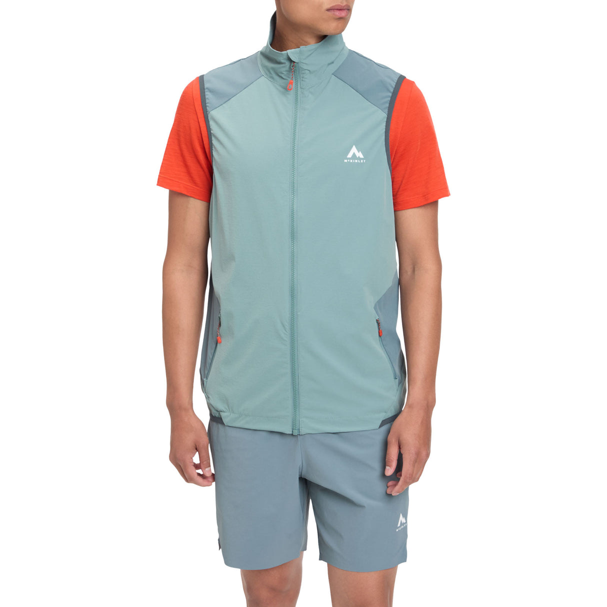 McKinley X-Light Mens Soft Sleeveless Vest Jacket