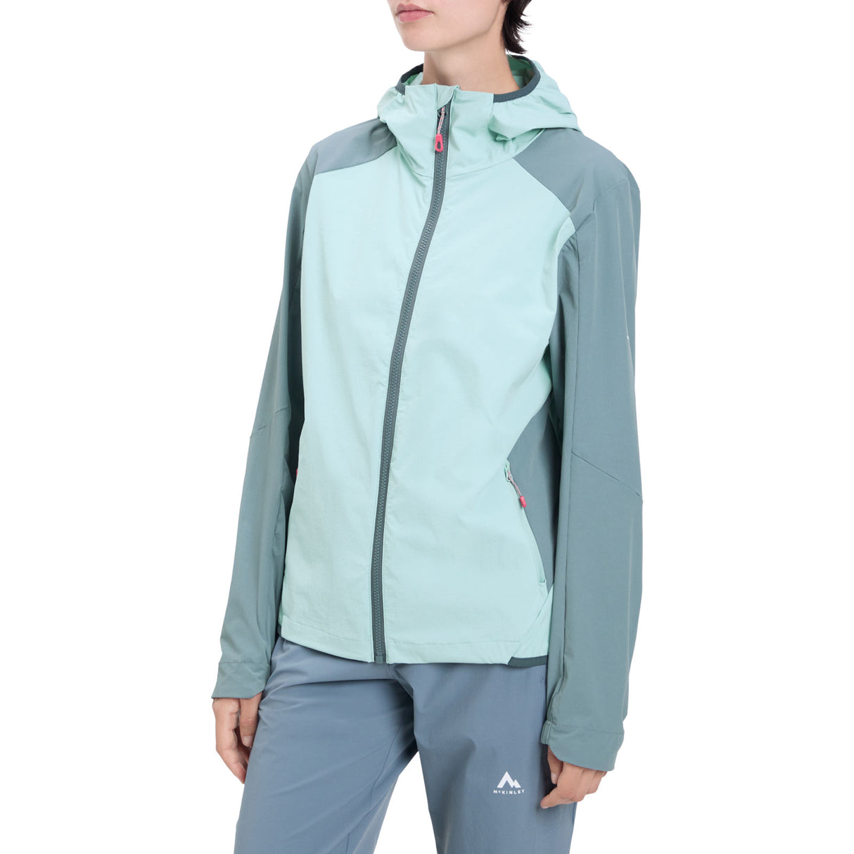 McKinley X-Light Womens Hooded Soft Jacket