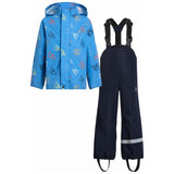 McKinley Loan/Loic T Kids Two-Piece Rain Set - Blue