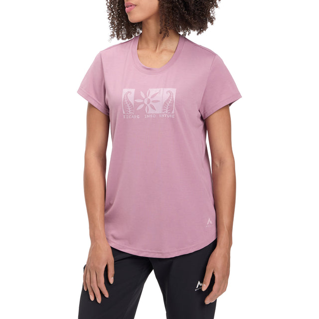 McKinley Rogga III Breathable Womens Regular-Fit T-Shirt