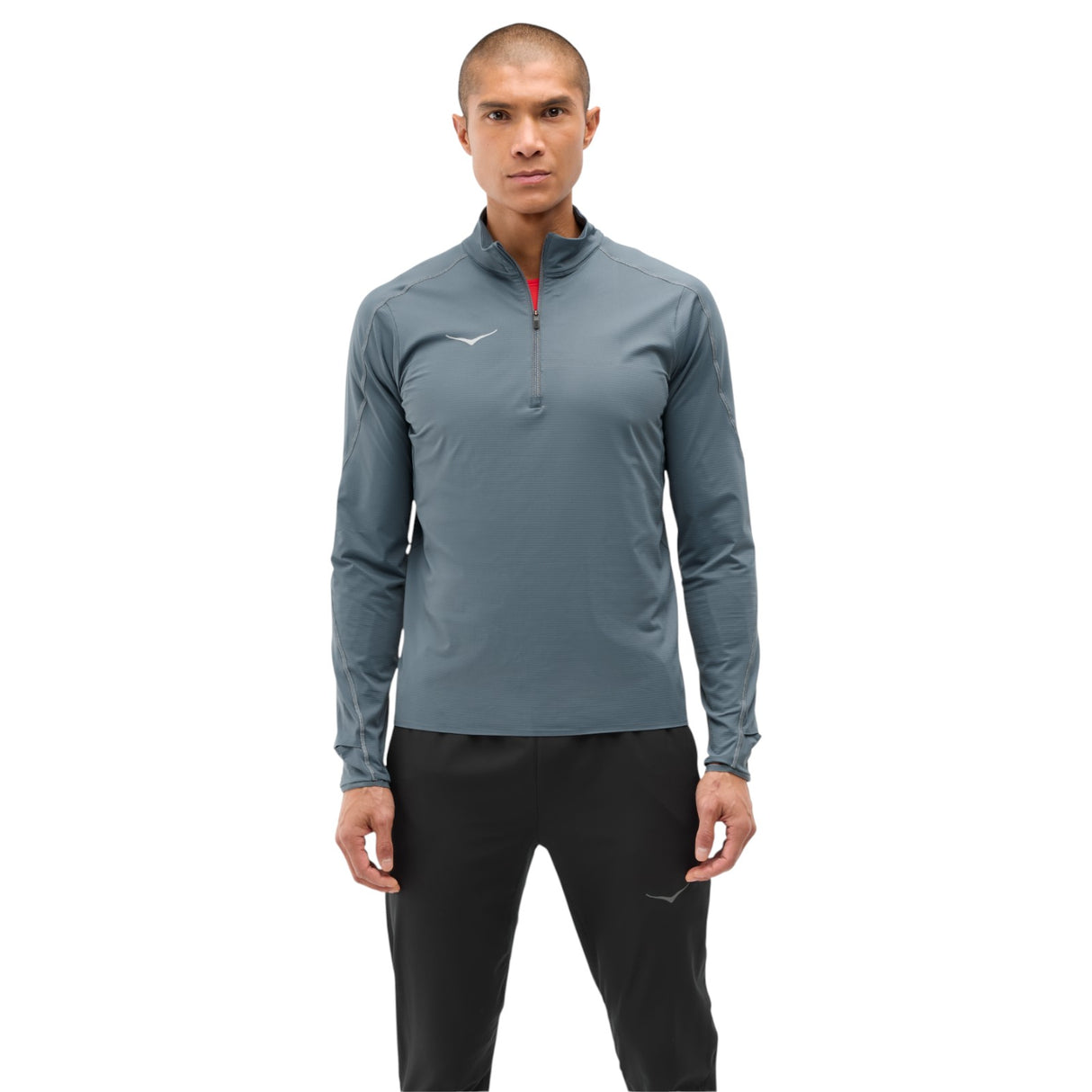 HOKA GLIDETECH MENS QUARTER ZIP Navy