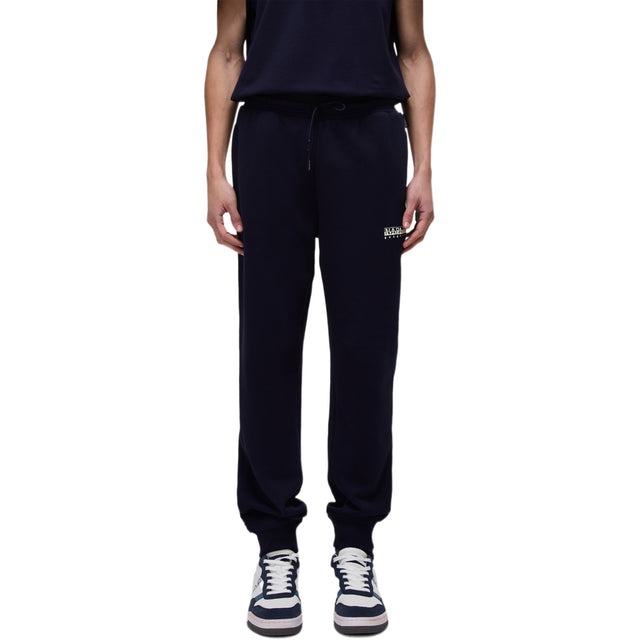 Napapijri Mens M-GORI Fleece Pants Navy