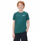 UA Boys Tech 2.0 SS Tee Green