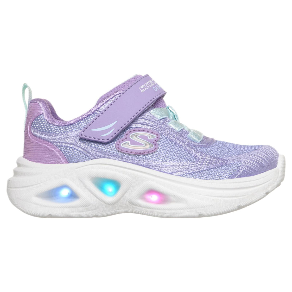 Skechers Sola Glow 2.0 Dazzle Steps Infant Girls Shoes