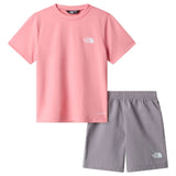 TNF Jr Girls 24/7 Set Coral Pink