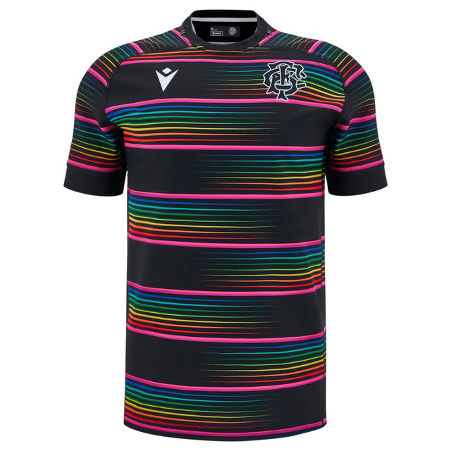 Macron Barbarians Rugby Trn Jersey Black
