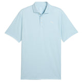 Puma Cloudspun Mono Check Polo LC White