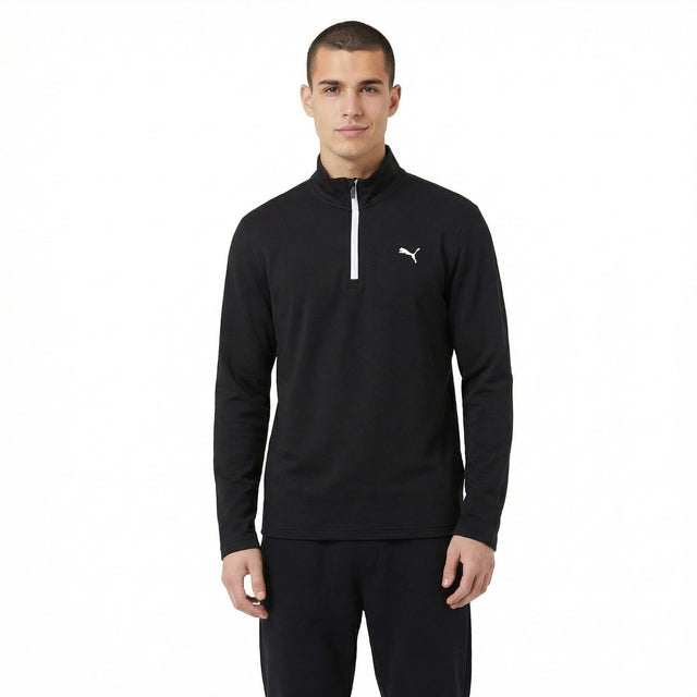 Puma Pure 3.0 Mens Regular-Fit Half-Zip Golf Jacket