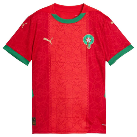 Puma Morocco Home Kids Jersey Red