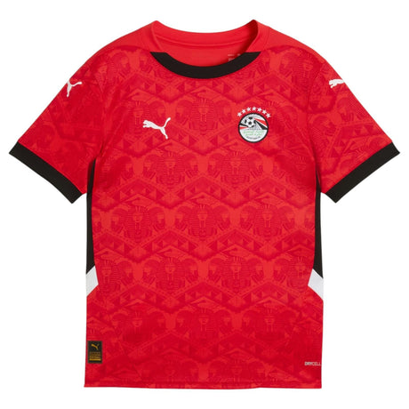 Puma Egypt Home Kids Jersey  Red