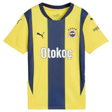 Puma Fenerbah+ºe Home Kids Jersey Yellow