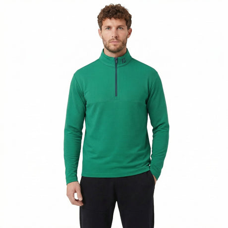 FootJoy Angled Ottoman Performance Golf Mens Half-Zip Top