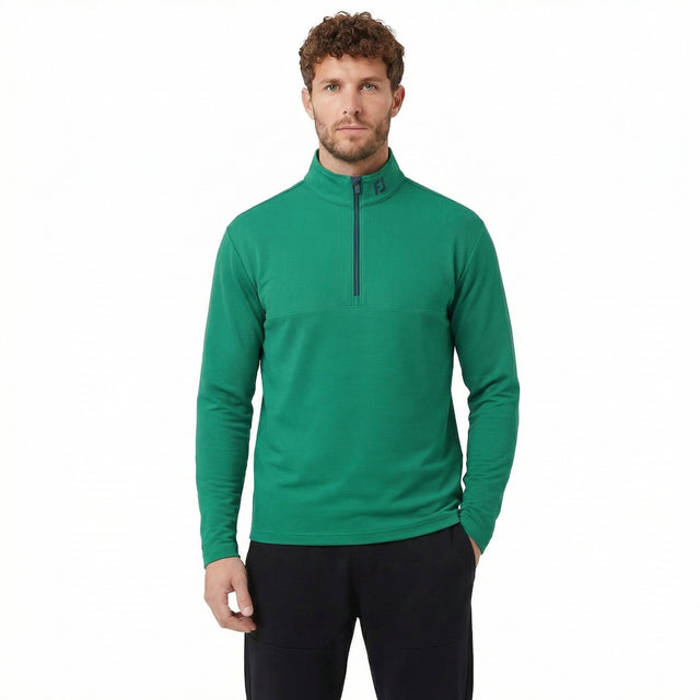 FootJoy Angled Ottoman Performance Golf Mens Half-Zip Top