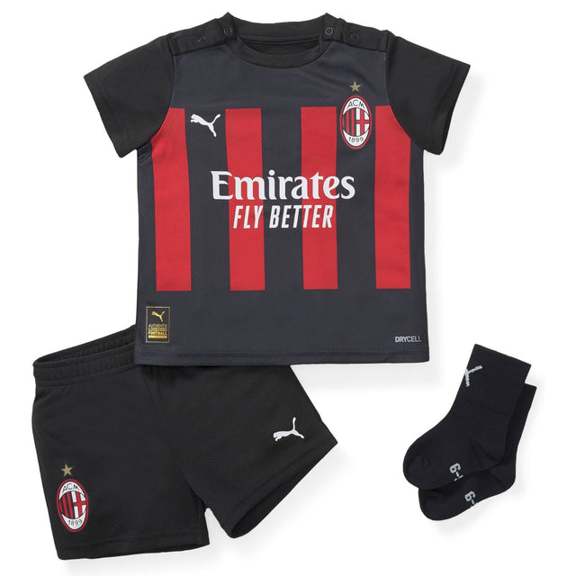 Puma AC Milan Football Home 3-Piece Babykit