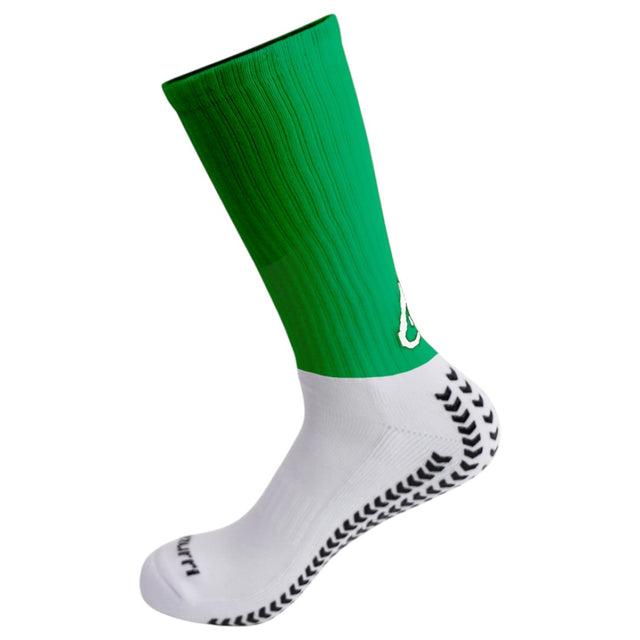 Azzurri Kids Grip Tec Socks Bottle Green