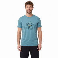 UMBRO MENS GLOBE GRAPHIC TEE BLUE