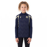 Macron Scotland Rugby 2026/27 Kids Half-Zip Training Top
