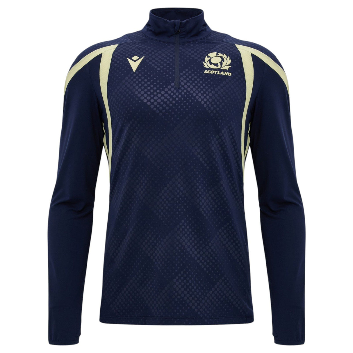 Macron Scotland Rugby 2026/27 Kids Half-Zip Training Top
