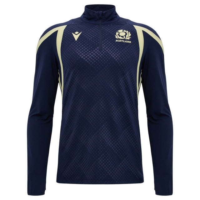 Macron Scotland Rugby 2026/27 Kids Half-Zip Training Top
