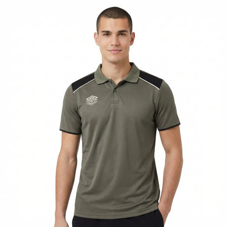 Umbro Pro Training Active Mens Short Sleeve Polo Shirt