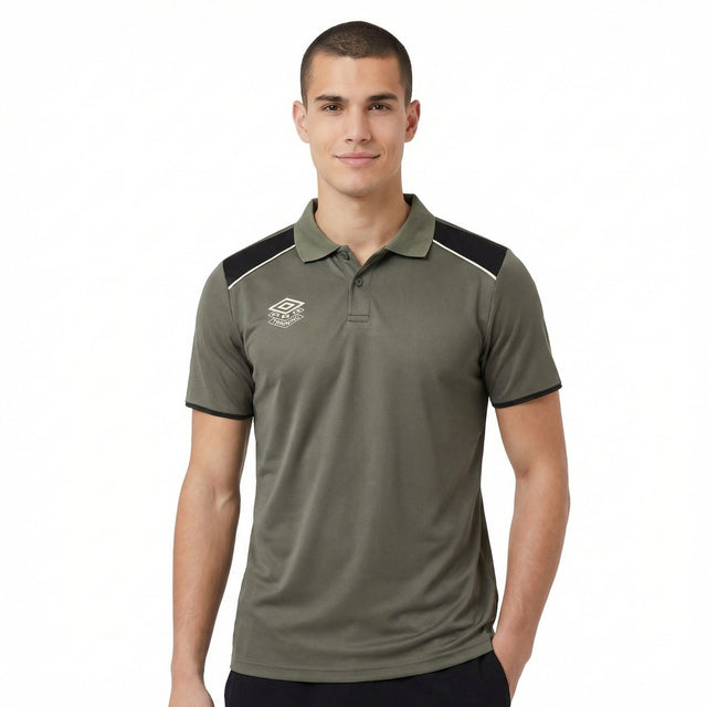 Umbro Pro Training Active Mens Short Sleeve Polo Shirt