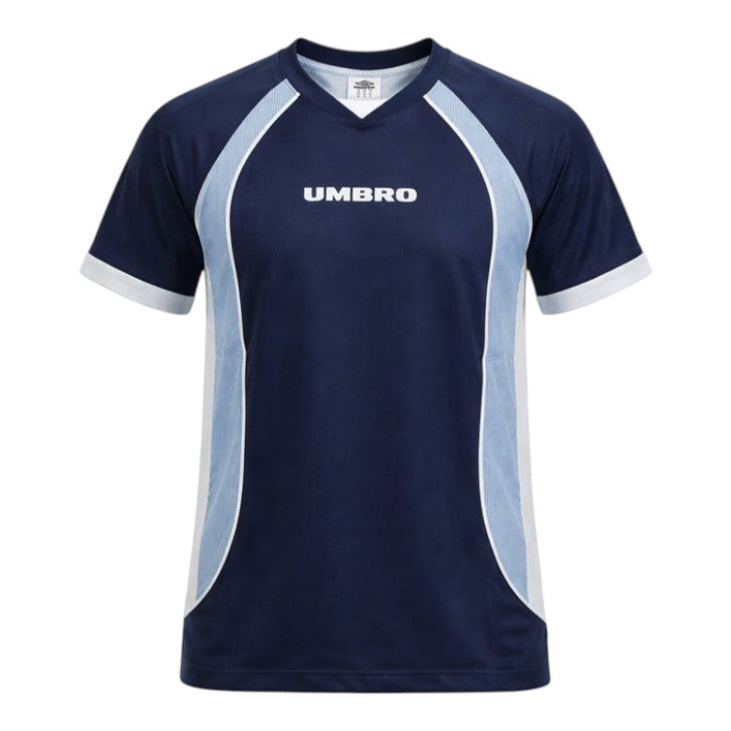 Umbro Panelled Mens Raglan Short Sleeve Football T-Shirt
