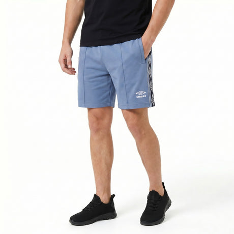 Umbro Football Taped Mens Training Track Shorts - Blue