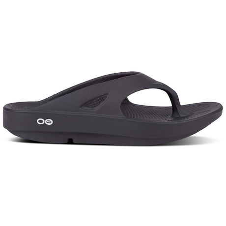 OOFOS OOriginal Womens Black Sandals