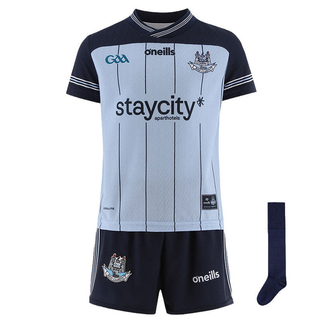 O'Neills Dublin 26 Home Kids Kit Blue