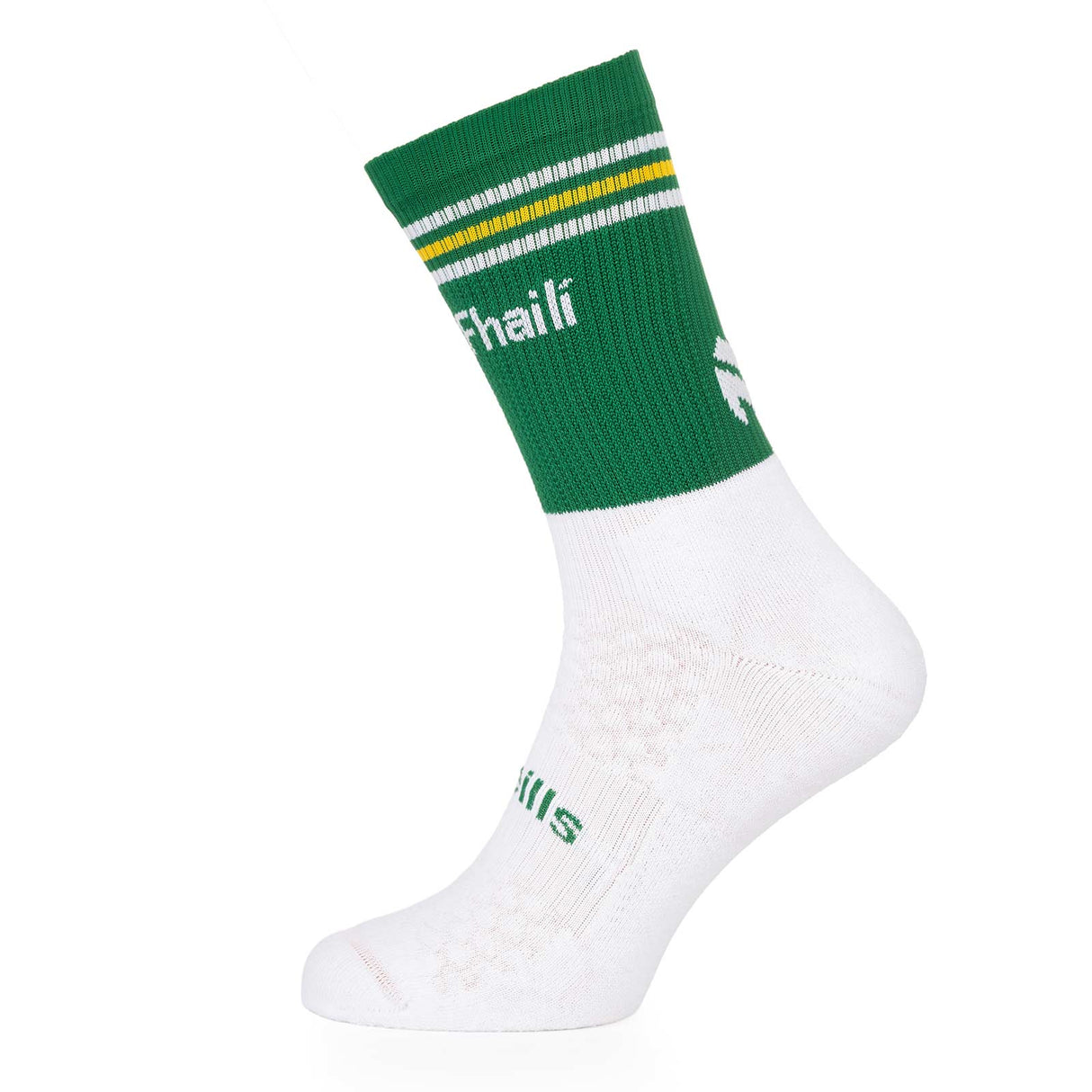 O'Neills Offaly 26 Home Midi Sock Green
